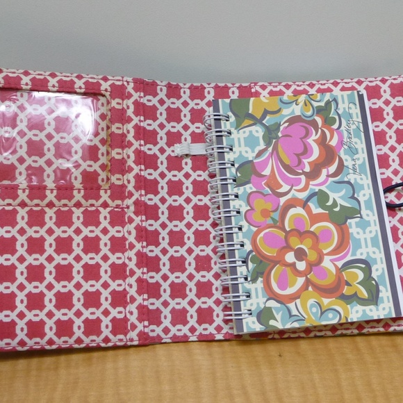 Vera Bradley Flowers Notebook in Pouch - Picture 2 of 5